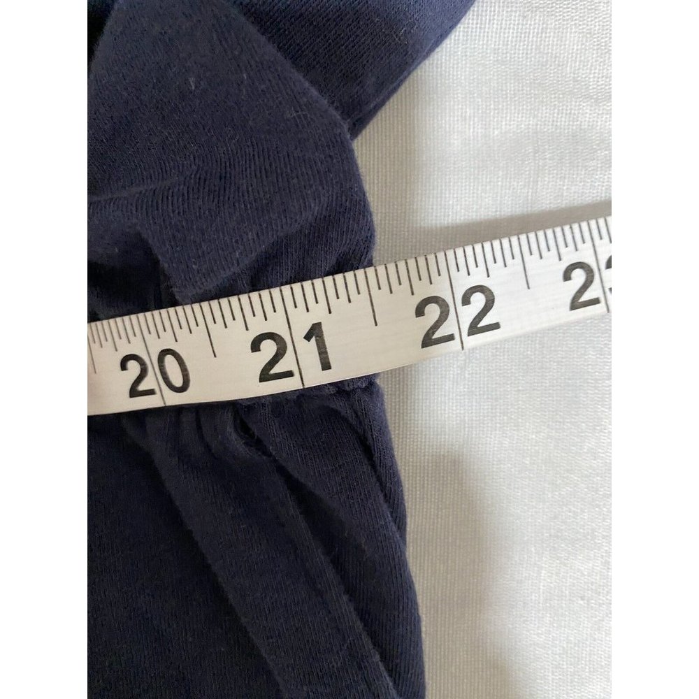 Calvin Klein Womens Casual Shirt Dress Navy Blue Spell Out Knee Length Size XXL - Picture 11 of 13